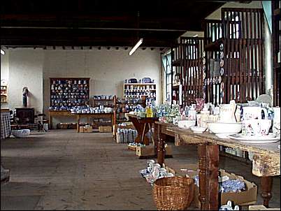 General view of the factory shop which was one one of the warehouses