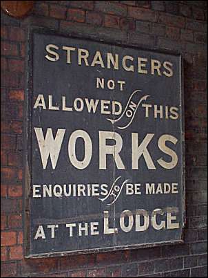 "Strangers are not allowed..."