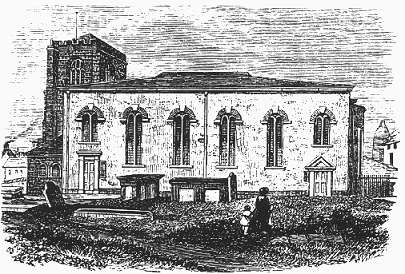 St John's Church in 1860