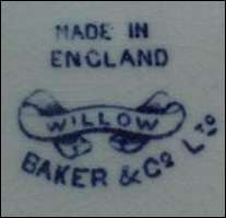 Baker & Co Ltd backstamps