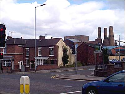 view of the crossroads of City Road and Glebedale Road/Fountain Street