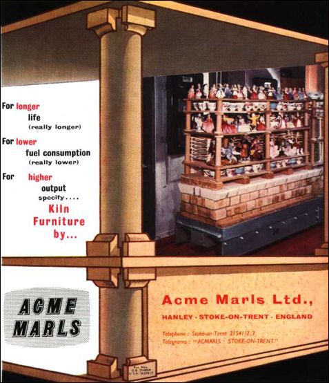 1955 advert for Acme Marls