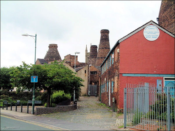 Short Street, 2008 - the Enson Works in the background