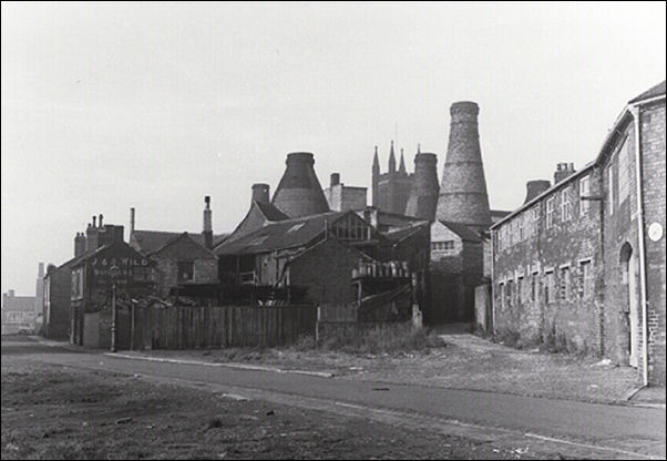 Looking across Normacot Road up Short Street, 23 October 1960 