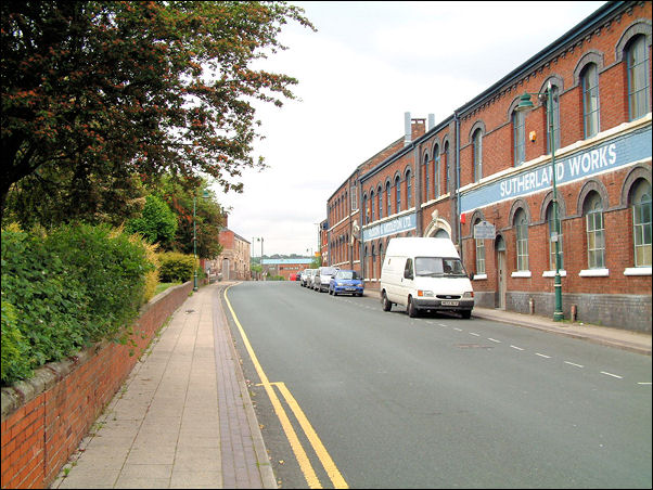 Sutherland Works range - occupied by Hudson & Middleton 