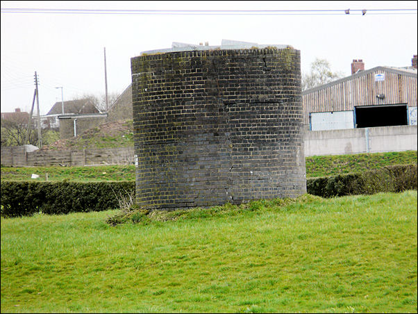 a long remaining airshaft to Brindley's canal tunnel