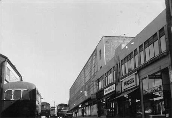 Stafford Street - Looking upwards towards the newly built C&A store on the right