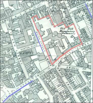 From a 1898 OS Map of Hanley